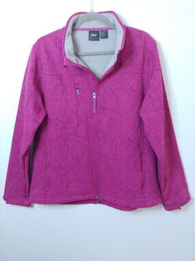 Prairie Mountain Pink Patterned Fleece Lined Jacket